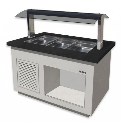 Salatbar für 3x 1/1 GN - PREMIUM LINE SB-K130 weiß - Saro 366-2000
