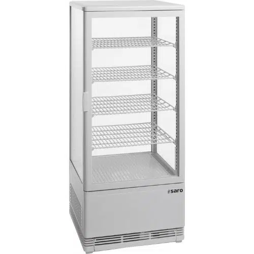 Saro Gastro Kühlvitrine 98 Liter - weiß - Modell SC 100 - 330-1012 - 330-1012
