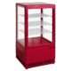 Saro Mini Umluftkühlvitrine - 68 liter - Rot - Modell SC 70 - 330-10031 - 330-10031