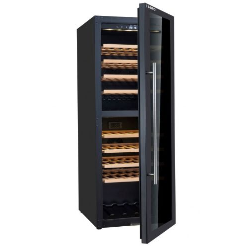 Weinlagerschrank 77 Flaschen - 2 Zonen - WK 77 D - Saro 446-1010