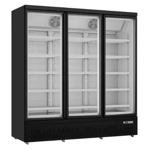 Gastro Tiefkühlschrank 3 Glastüren - GTK 1480 PRO - Saro 453-1125 - 453-1125