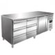 Kjølebenk | 465 liter | 1 dør og 2x 3 skuffesett | B1795xD700xH890-950mm | SARO Germany | SARHHKA | 323-10719 | 153880