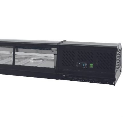 Sushi utstillingsvindu modell SV 1500 | B1500xD390xH310mm | SARO Germany | SAR0KF | 323-3158 | 153100
