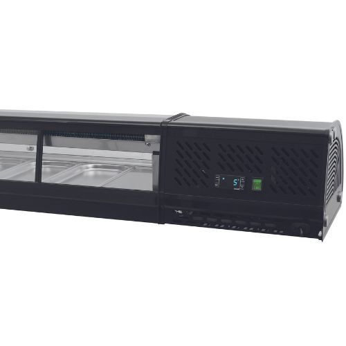 Sushi utstillingsvindu modell SV 1500 | B1500xD390xH310mm | SARO Germany | SAR0KF | 323-3158 | 153100
