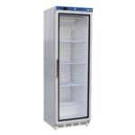 Lagerkühlschrank, Glastür, weiß, HK 400 GD V2 | SARO 323-4035