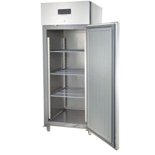 Gastronomie Kühlschrank ECO 700 GN 2/1 Monoblock , 616 Liter Kühlraumvolumen, 3 verstellbare Einlegeböden, Robuste Bauweise | GastroHero GH-GNH650TNM | 164629