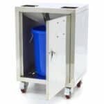 Gastro Untergestell für Orangenpressen - Kompakt - inkl. Abfalleimer - auf Rädern | Maxima 09360030