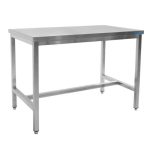 Edelstahltisch ohne Unterblatt - B 2000 x T 700 mm - Saro 700-1040