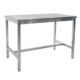 Edelstahltisch ohne Unterblatt - B 2000 x T 700 mm - Saro 700-1040