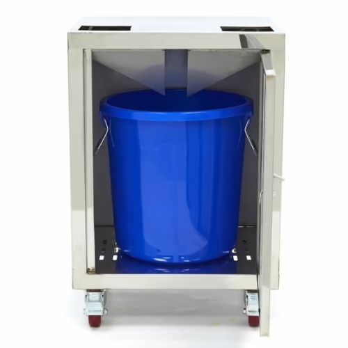 Gastro Untergestell für Orangenpressen - Kompakt - inkl. Abfalleimer - auf Rädern - Maxima 09360030