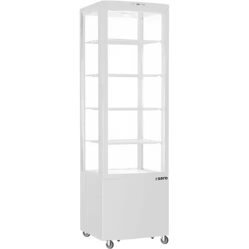 Saro Kühlvitrine 235 Liter - weiß - Modell SVEN - 330-1035 - 330-1035