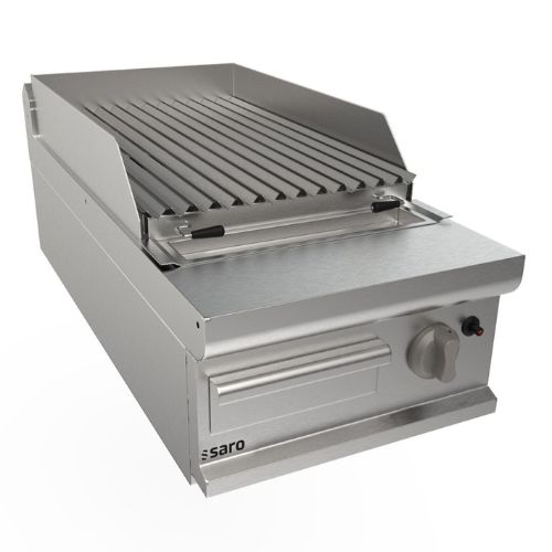 Gastro Lavasteingrill 400 mm - Tischmodell LQ/BS1BB - 423-8800