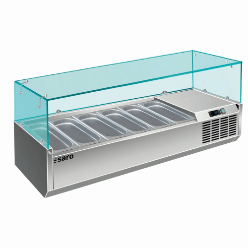Garnityrkjøler 6x 1/4 GN | VRX 1400/330 | B1400xD335xH435mm | SARO Germany | SARAWB | 323-1135