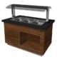 Kjølt Buffet | PREMIUM LINE | Tre utseende | 0°C/+10°C | 3x 1/1 GN | Granittblad | Hjul | B1300xD880xH1350mm | SARO Germany | SARFAAB | 366-2200 | 190333