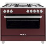 Gastro Multifunktionsherd Gas/Elekt - TS95C61LVI bordeaux - Saro 331-10555