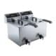 Fritteuse 8+8 Liter | 2X3 kW | B590xT420xH387 mm | SARO 443-6015