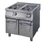 Gastro Fritteuse Elektrisch - 2 x 22 liter - Doppeleinheit - 90 cm Tief - Maxima 09398608