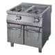 Fritteuse doppelt | 2 x 22 Liter | 400 V-36 kW | Abflusshahn | 90 cm tief | Maxima 09398608