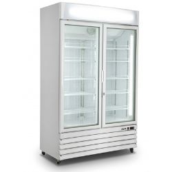 Kühlschrank mit 2 Glastüren | 885 Liter | B1110xT690xH2079mm | Saro 453-10081