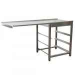 Ablauftisch für Spülmaschine links, 1600mm | SARO 700-3105L - 700-3105L