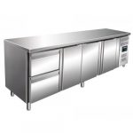 Saro Kühltisch, 3 Tür.+1x 2er Schubl.set, KYLJA 4110 TN - 323-10721 - 323-10721