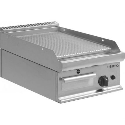 Gass flatgrill RILLET | 6kW/t | B400-395xD700-530xH270mm | SARO Germany | SARAEAA | 423-1165 | 195764