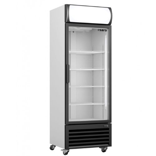 Kühlschrank, Glastür + Werbetafel, Modell GTK 370 | SARO 453-1004