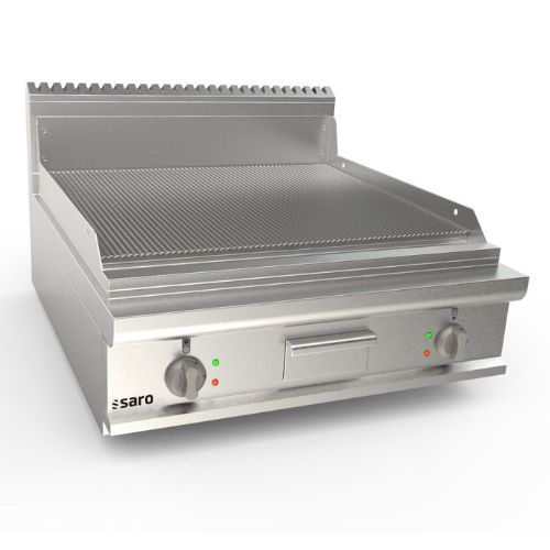 Elektrogriddleplatte - Tischg. - gerillt - LQ/FTE4BBR - Saro 423-8715