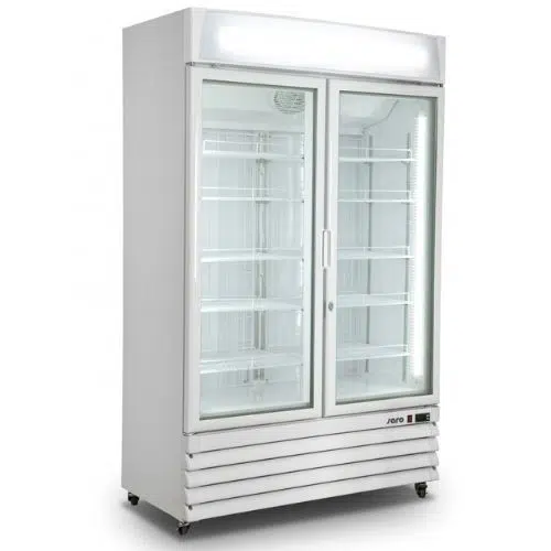 Saro Kühlschrank 2 Glastüren - weiß - Modell G 885 - 453-10081 - 453-10081