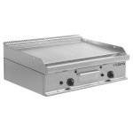 Gas Griddleplatte 12 kW - B800mm - Tischmodell E7/KTG2BBL - Saro 423-1170