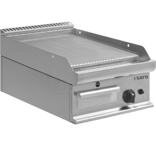 Gastro Gas Griddleplatte Tischmodell - 6 kW - E7/KTG1BBR - Saro 423-1165