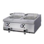 Maxima Gastro Elektrisch Fritteuse Doppelt - 2 x 12 liter - 2 x 11 kW - B800xT700xH280 mm - 09394999 - 09394999