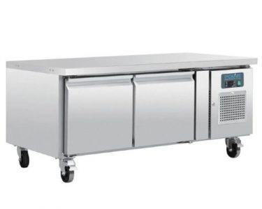 Grillbenk | 214L | 2 Dører (1/1 GN) | -2°C/+8°C | B1360xD700xH650mm | POLAR UK | HGXCCAA | GAS-DA462 | 208656