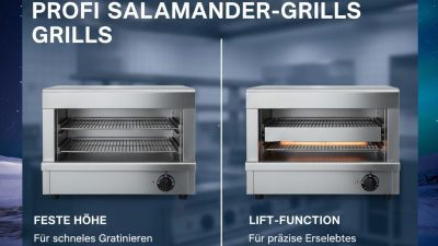 Salamander Grill für Gastronomie