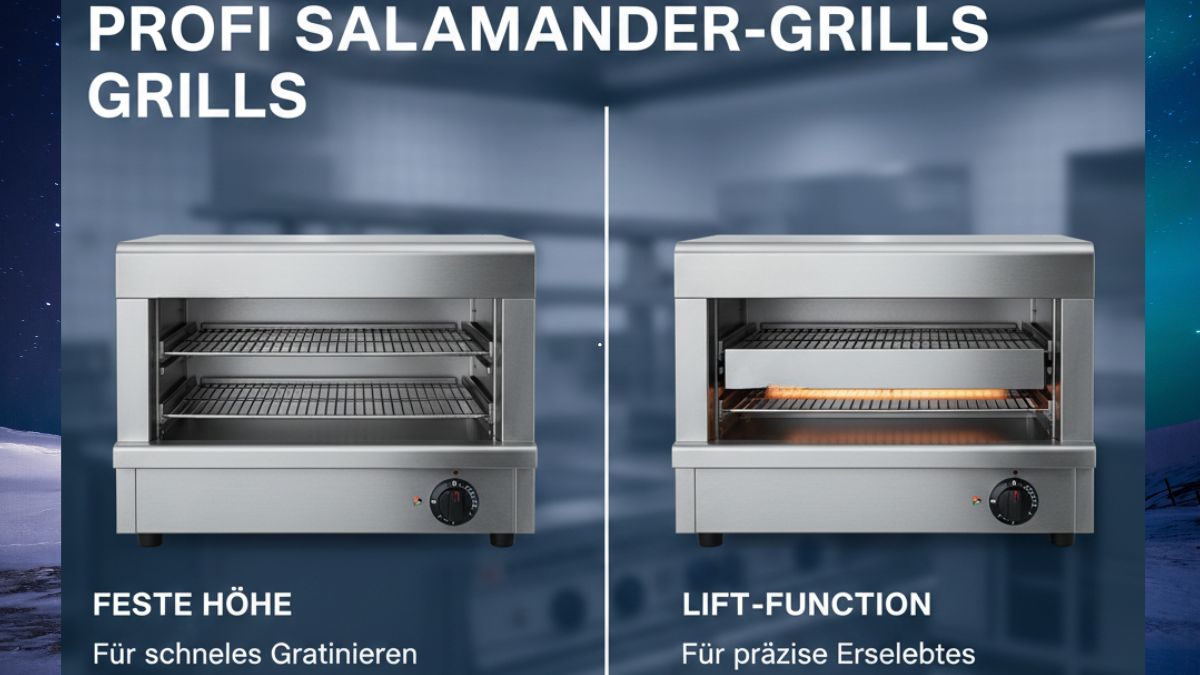 Salamander Grill für Gastronomie