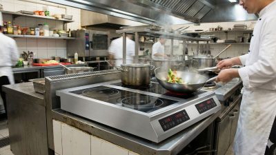 Induktionskochfeld für die Gastronomie