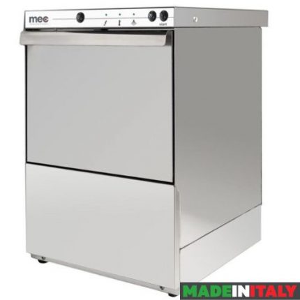 Underbenkoppvaskmaskin | vaskemiddel,skylle og avløpspumper | 230V- 1 fas | B550xD600xH825mm | MEC ITALY | T500-DD-PS | 225708