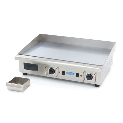 Gastro Grillplatte - Glatte Chrom - 73 cm - inkl. Tropfschale - 400 V - Maxima 09365164