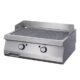 Gastro Heavy Duty Grillplatte - Gerilltes Chrom - Doppeleinheit - 70 cm Tief - Elektrisch - Maxima 09395055