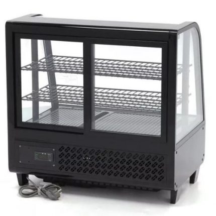 Displaykjøleskap | 100L | Svart | B682xD450xH675mm | Maxima | MAXDCC | 09400831 | 239733