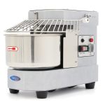 Gastro Teigmischer - 8 liter - 4.5 kg Teig - Silber - Maxima 09361002