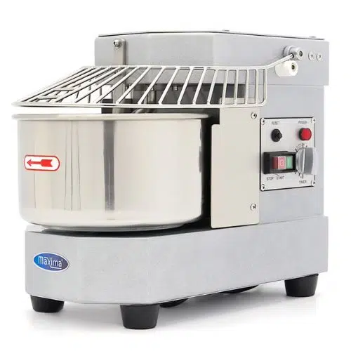 Maxima Gastro Teigmischer - 8 liter - 4.5 kg Teig - Silber - 09361002 - 09361002