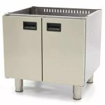 Gastro Arbeitsschrank - Doppeleinheit - 60 cm Tief - 2 Türen - Maxima 09391955