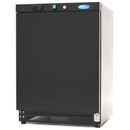 Gastro Kühlschrank - 200 liter - 3 Verstellbare Regale - Schwarz - Maxima 09405002