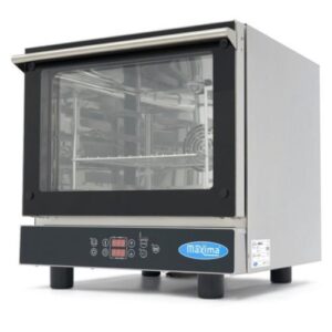 Maxima Gastro Combi Dampfofen - Passt 4 x 2/3 GN Tabletts - Digital Anzeige - 08500201 - 08500201