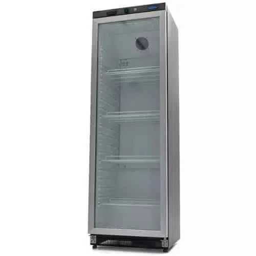 Maxima Gastro Kühlschrank - 400 liter - Schwarz - mit Glastür - 09405020 - 09405020