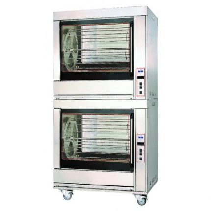 Kylling grill roterende | 2x7 grillspyd | 70 kyllinger | 20KW | B1100XD800XH2150mm | SARO Germany | SARCEDW | 492-1030 | 252060
