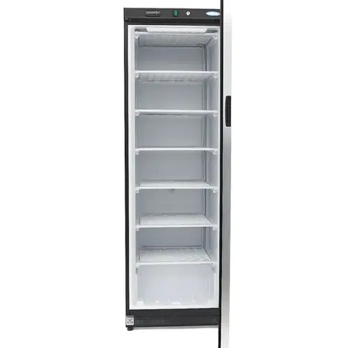 Maxima Gastro Gefrierschrank - 400 liter - Schwarz - mit Glastür - B600xT590xH1850mm - 09405021 - 09405021