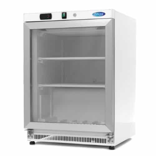 Mini Gefrierschrank 200 Liter | Glastür | B600xT585xH850mm | Maxima 09405007