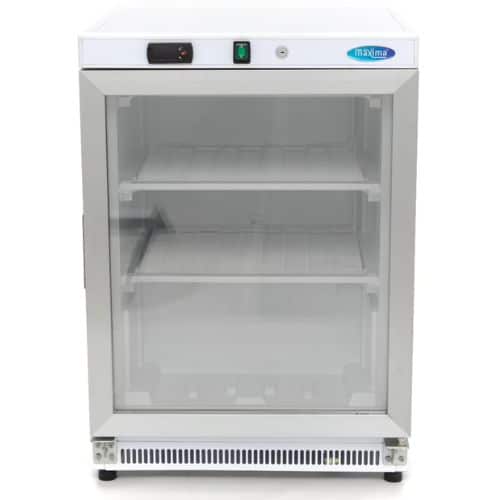 Mini Gefrierschrank 200 Liter | Glastür | B600xT585xH850mm | Maxima 09405007